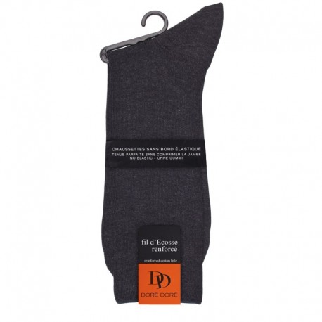 MI-CHAUSSETTE SANS ELASTIQUE FIL D'ECOSSE