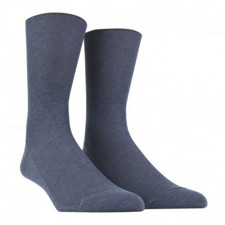 MI-CHAUSSETTE SANS ELASTIQUE FIL D'ECOSSE