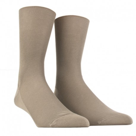 MI-CHAUSSETTE SANS ELASTIQUE FIL D'ECOSSE
