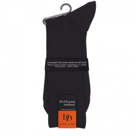 MI-CHAUSSETTE SANS ELASTIQUE FIL D'ECOSSE