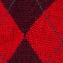 MID-SOCKS, REINFORCED WOOL, DIAMOND PATTERN