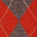 MID-SOCKS, REINFORCED WOOL, DIAMOND PATTERN