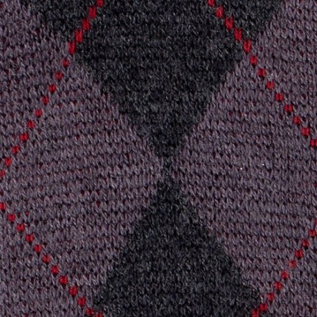 MI-CHAUSSETTES, LAINE RENFORCÉE, CARREAU ÉCOSSAIS