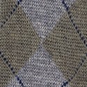 MI-CHAUSSETTES, LAINE RENFORCÉE, CARREAU ÉCOSSAIS