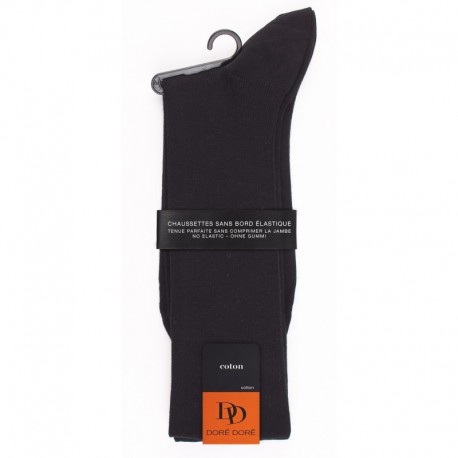 CHAUSSETTES SANS ELASTIQUE, COTON RENFORCÉ