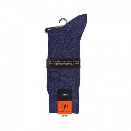 CHAUSSETTES SANS ELASTIQUE, COTON RENFORCÉ