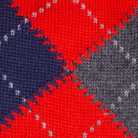 RED NAVY GREY