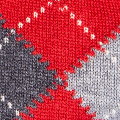 RED NAVY GREY
