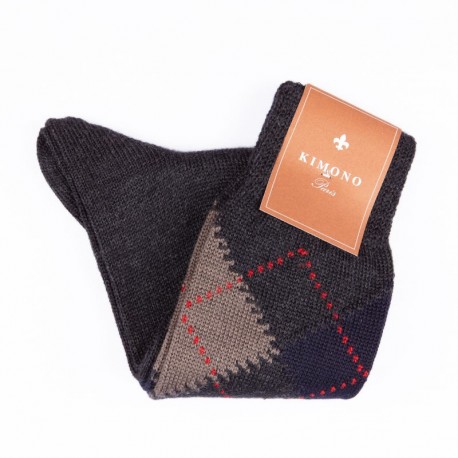 RED NAVY GREY