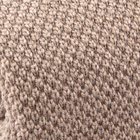 Cravate en tricot laine BOULEAU