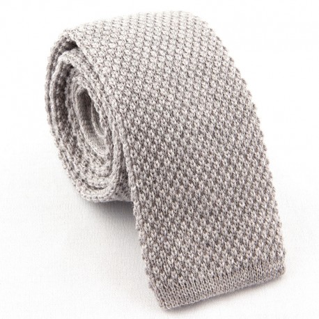 Knit tie cotton BIRCH