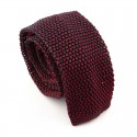 Cravate en tricot de soie FANTAISIE