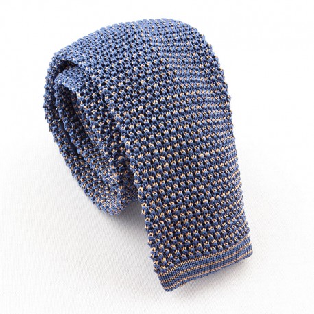 Cravate en tricot de soie FANTAISIE