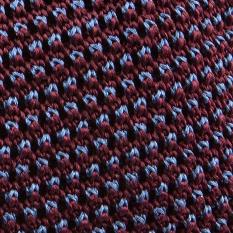 Cravate en tricot de soie FANTAISIE