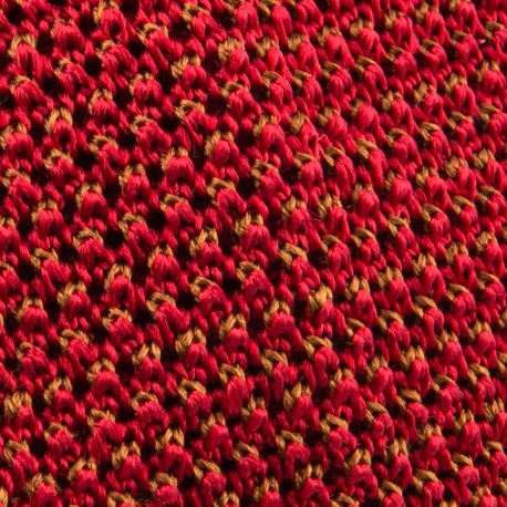 Cravate en tricot de soie FANTAISIE