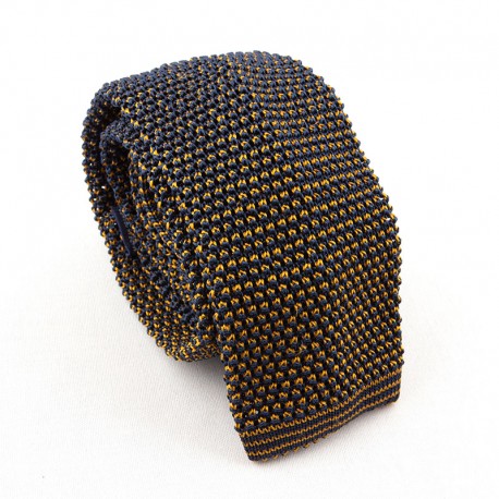 Cravate en tricot de soie FANTAISIE