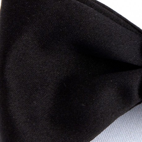 Nœud Papillon satin de soie gris