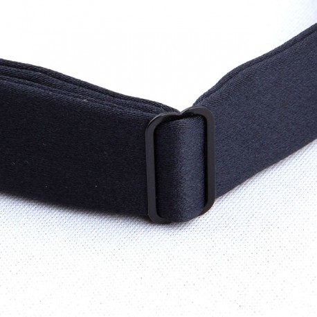Nœud Papillon satin de soie gris