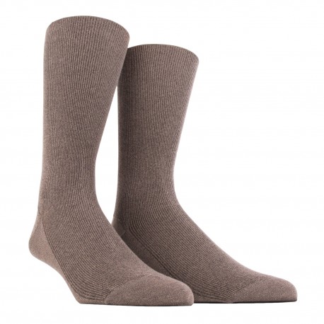 CHAUSSETTES SANS ELASTIQUE, COTON RENFORCÉ