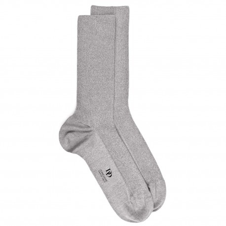 CHAUSSETTES SANS ELASTIQUE, COTON RENFORCÉ