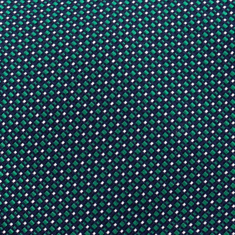 TISSAGE NATTÉ  VERT/MARINE/BLANC