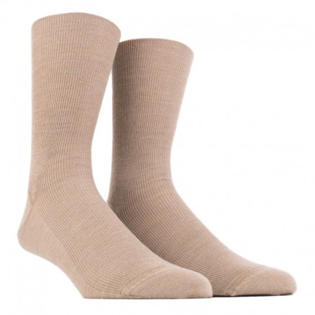 CHAUSSETTES SANS ELASTIQUE, LAINE RENFORCÉE RENFORCÉ