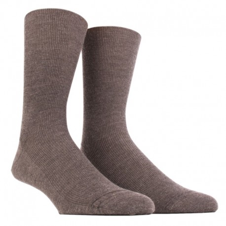 CHAUSSETTES SANS ELASTIQUE, LAINE RENFORCÉE RENFORCÉ