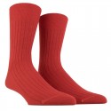 MID SOCK, REINFORCED WOOL WITH RIBS