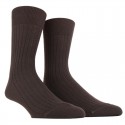 MID SOCK, REINFORCED WOOL WITH RIBS