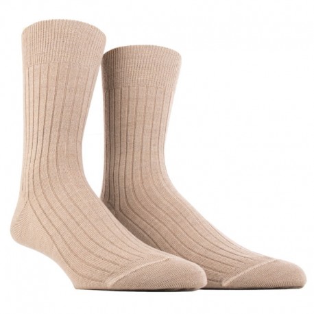 MI CHAUSSETTE, LAINE RENFORCÉE À CÔTES
