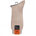 MID SOCK, REINFORCED WOOL WITH RIBS