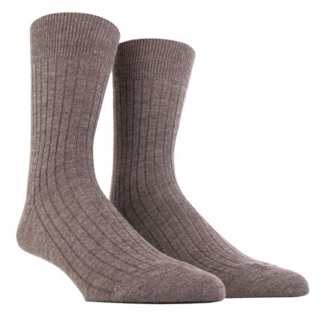 MI CHAUSSETTE, LAINE RENFORCÉE À CÔTES
