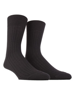 MID SOCK, REINFORCED WOOL WITH RIBS 2